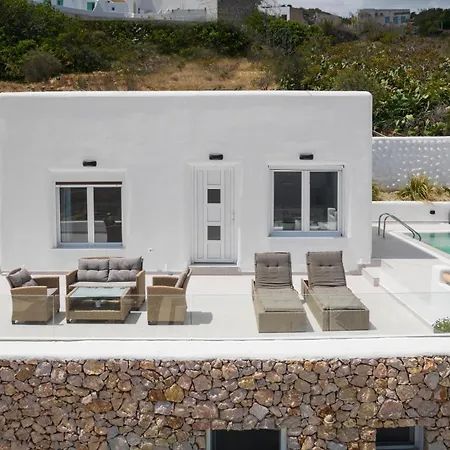 Dream Santorini 别墅 Vourvoúlos